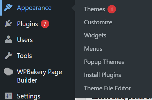 choose theme of how to change wordpress theme