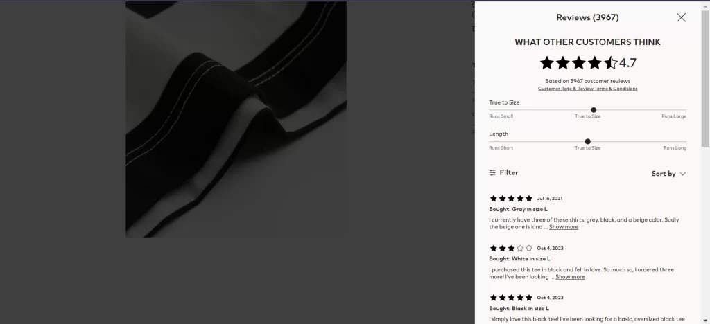 review as ways to improve ecommerce customer experience