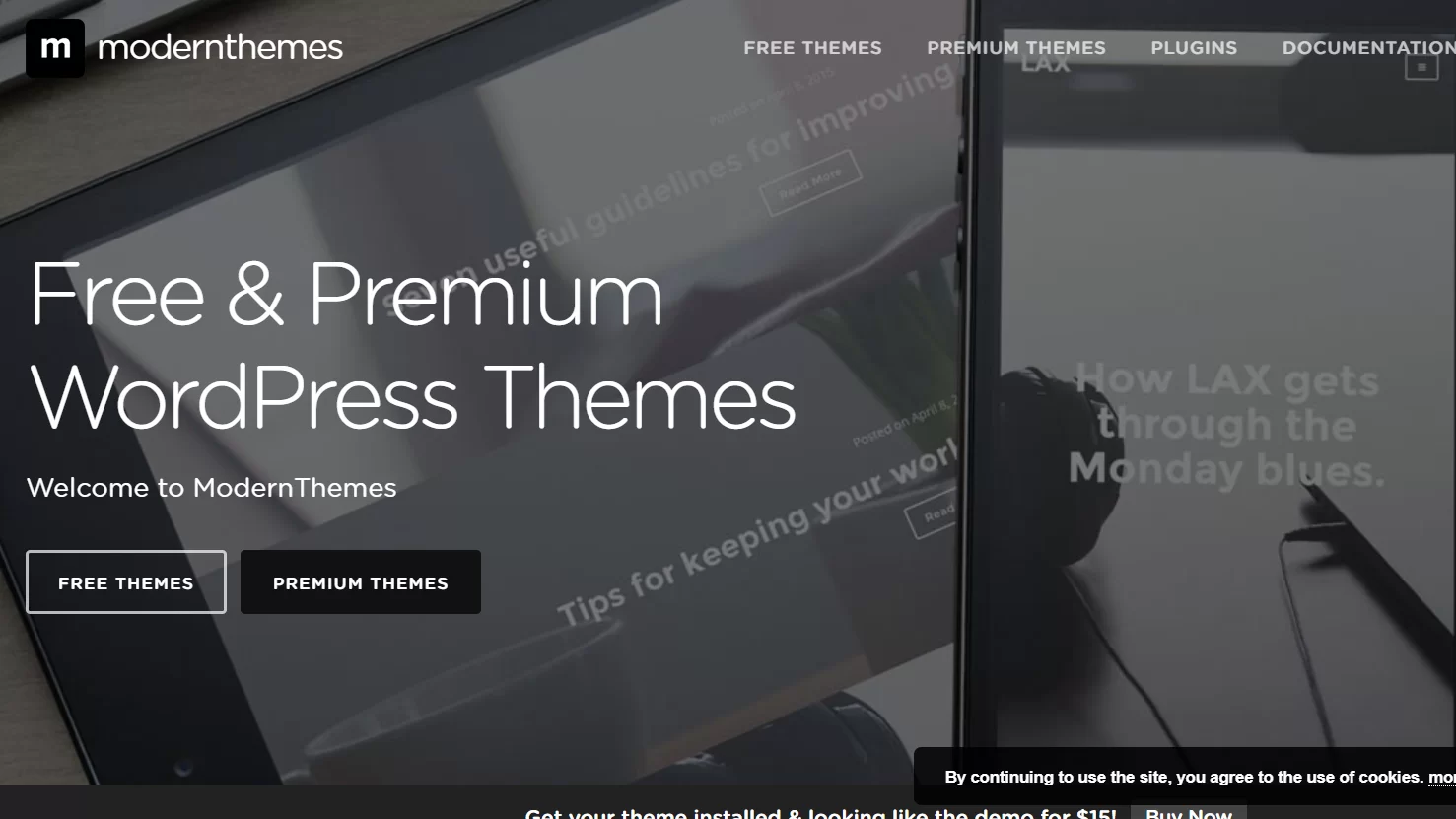 modern themes for best free wordpress themes