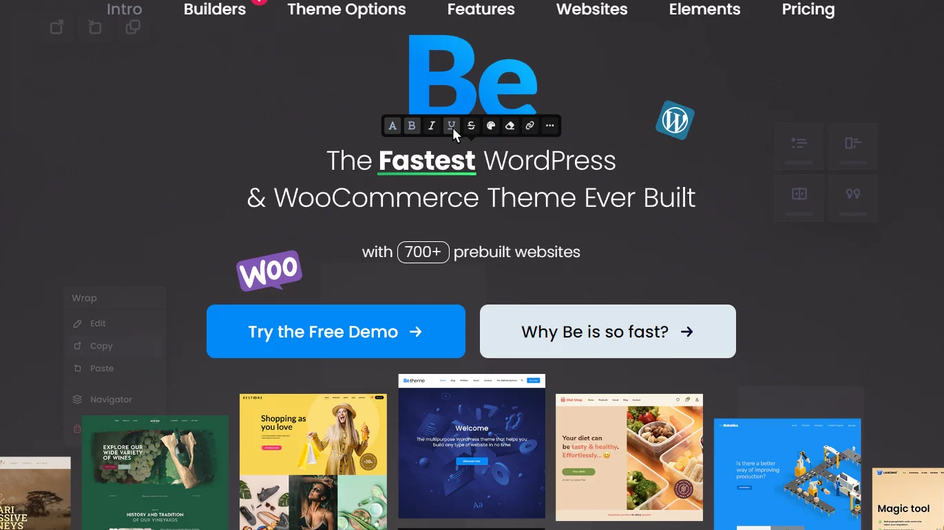 BETHEME for best free wordpress theme