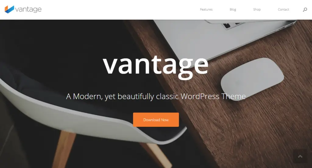 vantage theme for best free wordpress themes