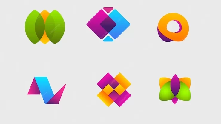 geometrics space as logo design trends
