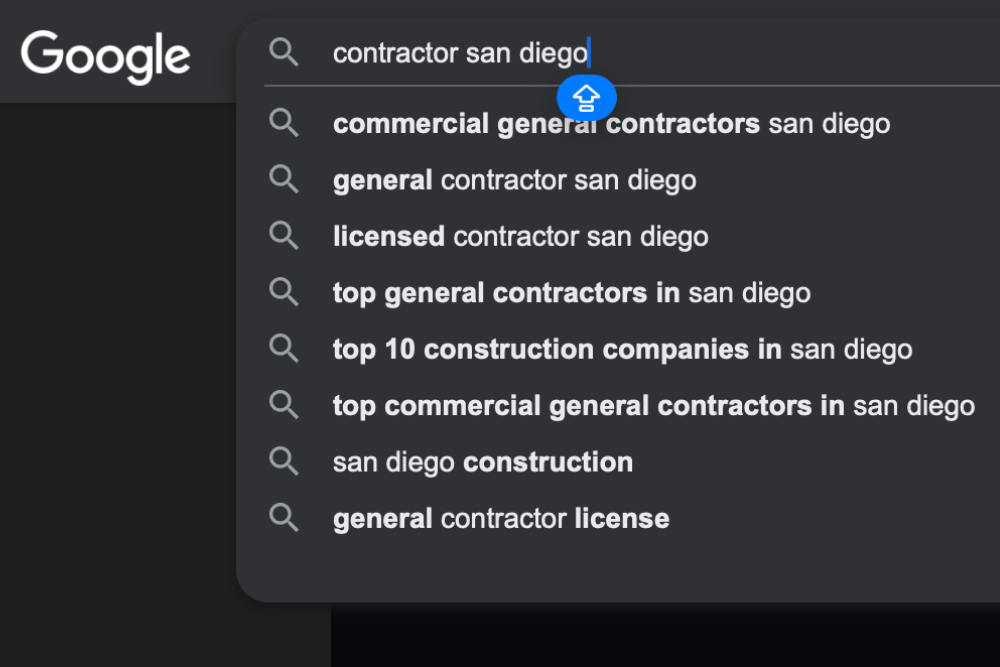 contractor SEO strategies