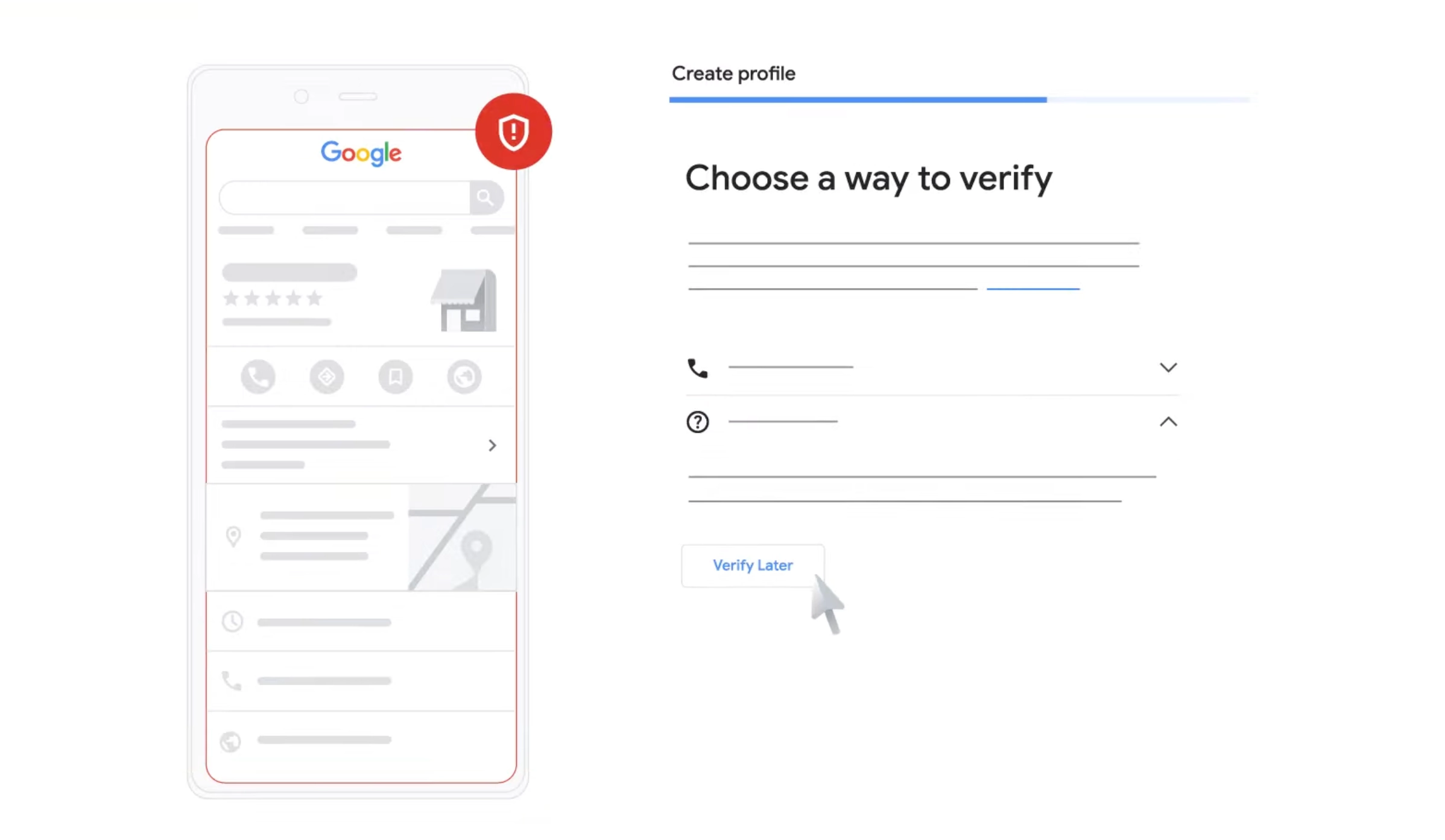 claim and verify business profile on google