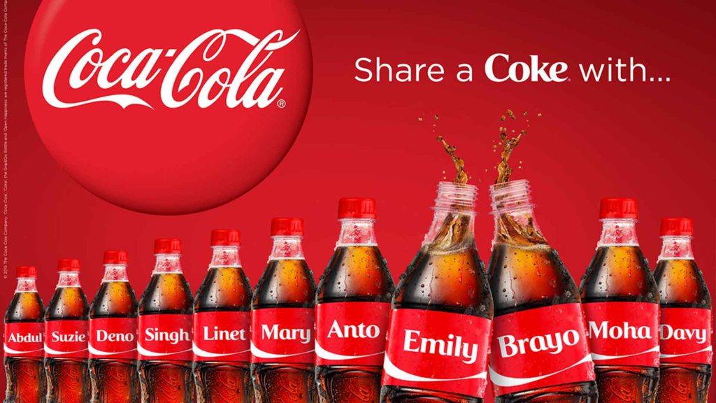 Coca-Cola Share a Coke Campaign