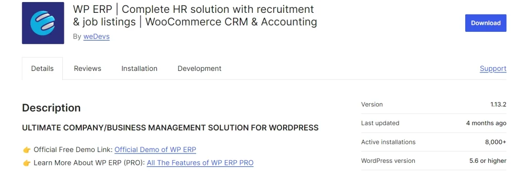 WP ERP