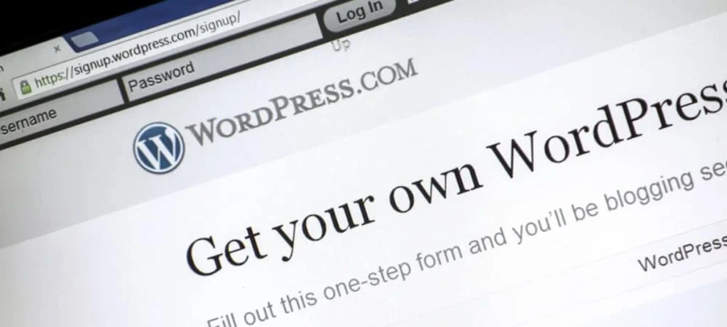 wordpress site